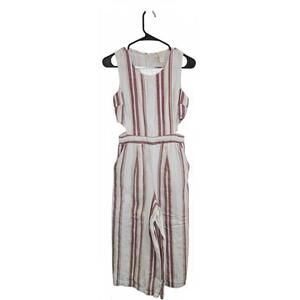 Japna jumpsuit With Side Cut Outs Size M. Linen Blend